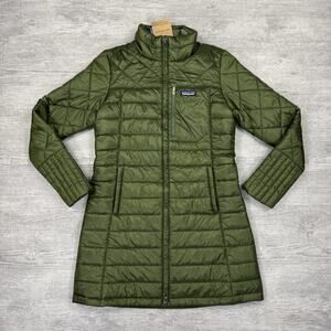 NWT PATAGONIA Green Radalie Insulated Parka Puffer Jacket Women's Sz M Medium